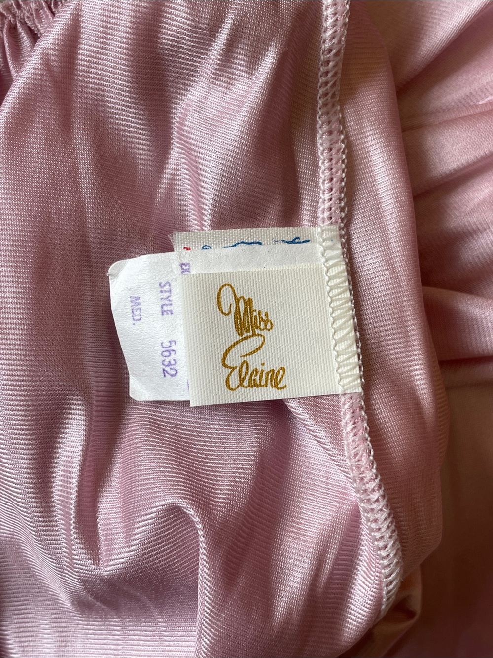 Miss Elaine vintage deadstock nightgown slip - Picture 6 of 7